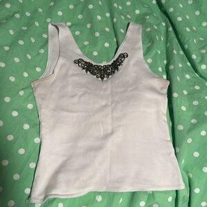 3 for $15 vintage embroidered tank